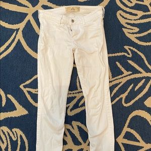 Hollister White Skinny Jeans